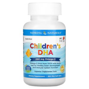 DHA Infantil - Sabor Morango - Nordic Naturals - 360 cápsulas mastigáveis
