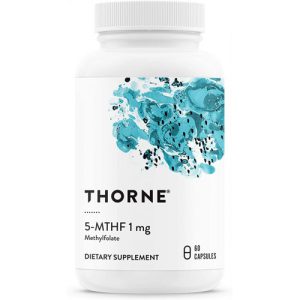 5-Metiltetrahidrofolato 5-MTHF, Thorne Research, 1 mg, 60 Veggie Caps