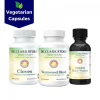 Kit ParaCleanse (Tintura de casca de noz preta verde, Cravinho e Mistura de absinto - 3 itens) - Dr.Clark