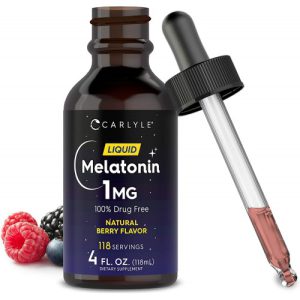Melatonina Sublingual Gotas Sabor Berry Natural | Carlyle 1mg | 118ml