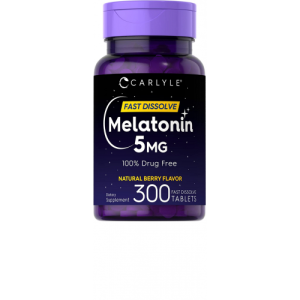 Melatonina - Carlyle - 5 mg - 300 Comprimidos