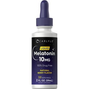 Melatonina Sabor Berry Natural, 10mg - Carlyle