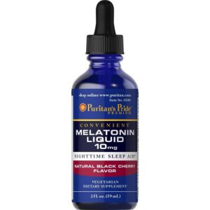 Melatonina Líquida, Puritan`s Pride, 10 mg, 59ml