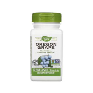 Uva do Oregon 500mg - Nature's Way - 90 cápsulas veganas