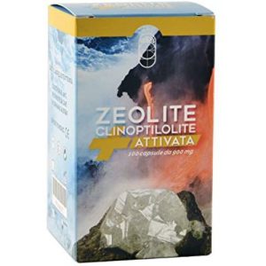 Zeolite Clinoptilolite 100% Ativado, SEB, 900mg, 100 cápsulas