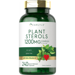 Esteróis vegetais - Carlyle - 1200 mg - 240 Cápsulas