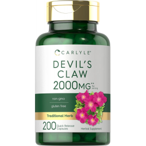 Garra do Diabo - Carlyle - 2000 mg - 200 Cápsulas