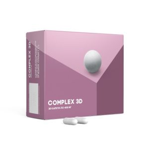 Complexo 3D - Peptides, 30 Cápsulas