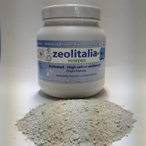 Zeolite Clinoptilolite Natural Ultra Fino, Zeolitalia®, 500g