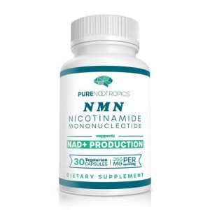 Nicotinamide Mononucleotide (NMN) Pure Nootropics - 125 mg, 30 cápsulas