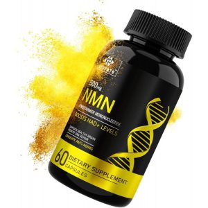 Suplemento NMN, Hipfate, 500 mg, 60 Cápsulas