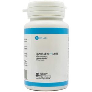 Spermidina Premium 100x – 5 mg por Cápsula | 120 Doses | Vegano | Testado por Terceiros