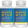 Suplemento de NMN mononucleotídeo de nicotinamida de pureza ultra alta, 300 mg, 60 cápsulas - 2 FRASCOS