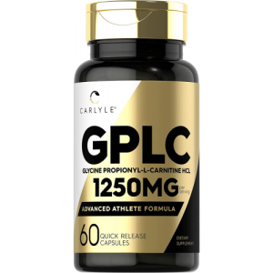 GPLC (Glicina Propionil-L-Carnitina HCl) - Carlyle - 1250 mg - 60 cápsulas