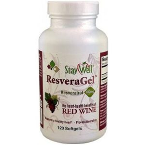 Resveratrol Dupla Força, 100mg, ResVida - 120 cápsulas em gel