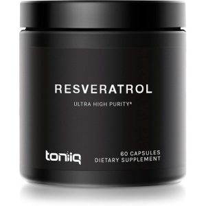 Resveratrol de Pureza Ultra Alta - 98% Trans-Resveratrol Suplemento - 60 cápsulas