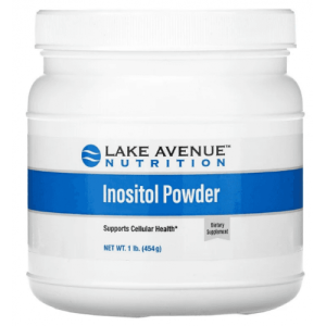 Inositol em pó, Lake Avenue Nutrition, sem sabor, 454 g
