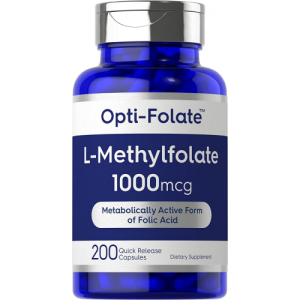 L-Metilfolato - Carlyle (ou Opti-Folate) - 1000mcg - 200 Cápsulas