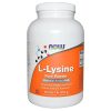 L-Lysine em pó - Now Foods - 454g