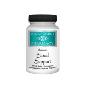 Suporte para Saúde do Sangue Amazônico - Rainforest Pharmacy - 650 mg - 120 capsulas