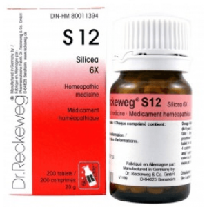 S12 6X Silicea Dr. Reckeweg 200 Tabletes
