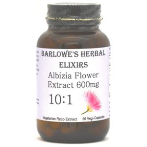 Extrato de Flor de Albizia 600mg - Barlowe's Herbal Elixirs - 60 cápsulas