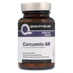 Curcumin-SR - Quality of Life Labs - 30 Vegicaps