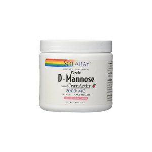 D-Mannose com CranActin em pó - Solaray - 226g