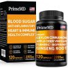 Suplemento de Suporte Metabólico de Glicose, PrimeMD, 2355 mg, 120 cápsulas