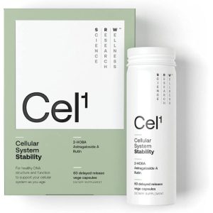 Cel¹ Suplemento de Estabilidade do DNA e Função Celular Jovem, SRW, 60 cápsulas