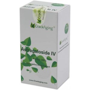 Astragaloside IV, Suplemento Anti-Envelhecimento com 98% de Pureza, Crackaging, 300g, 30 Cápsulas