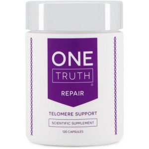 Suplemento antienvelhecimento para alongamento de telômeros, One Truth, 120 Cápsulas