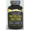 Pine Pollen e Lion's Mane, RAW Forest Food, 120 cápsulas