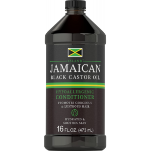 Óleo de rícino preto jamaicano - Carlyle - 473 mL