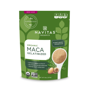 Maca Orgânica em Pó Gelatinizada, Navitas Naturals, 113g