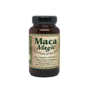 Maca Magic Gelatinizada - 200 Cápsulas veganas