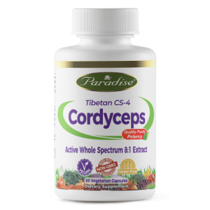 Cordyceps Tibetano, Paradise Herbs, 60 Veggie Caps