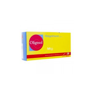 Oligosol - Magnesium (Mg) 28 BULBS Minerals & Trace Elements - Oligoterapia - Labcatal - 28 ampolas