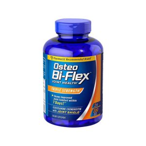 Osteo Bi-Flex - Glucosamina Condroitina MSM 5 Loxin - Tripla Força - 200 Coated Caplets