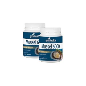 Suplemento a base de mexilhão de lábios verdes 6000 - Goodhealth - 300 cápsulas