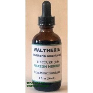 Tintura e Infusio Waltheria Americana - Amazon Herbs, 60 mL