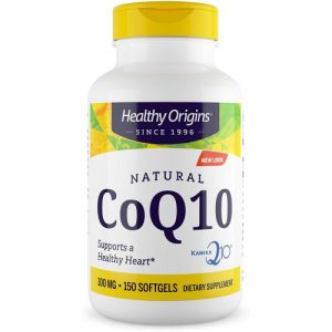 CoQ10 Gels ( Kaneka Q10 ) - Healthy Origins - 100 mg - 150 Softgels