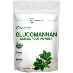 Pó de Glucomannan Prescribed For Life 1kg - Suplemento Vegano para Saúde Digestiva e Bem-Estar