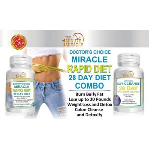Combo Dieta Rápida de 28 Dias - The 1 Minute Miracle