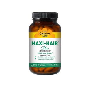 Maxi-Hair (Pele, cabelo e unhas com Time Release) - Country Life - 120 Capsulas