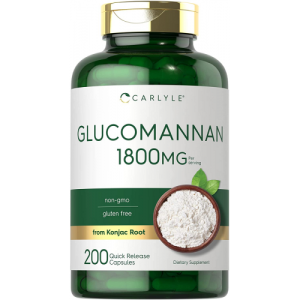 Pó de Glucomannan Prescribed For Life 1kg - Suplemento Vegano para Saúde Digestiva e Bem-Estar