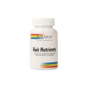 Nutrientes para o Cabelo - Solaray - 120 cápsulas