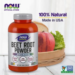 Beterraba em Pó (Beet Root) - Now Sports - 340 g