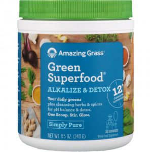 Alkalize e Detox Green SuperFood Amazing Grass - 240g