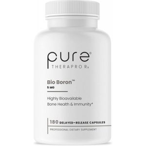 Bio Boro, Suporte para Ossos Saudáveis, Saúde Cardiovascular, Hormônios e Imunidade, Pure Therapro Rx, 5mg Por Cápsula, 180 Cápsulas